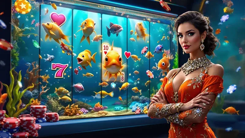 Tampilan lobi permainan slot CEMARA77 dengan reel dan simbol permainan